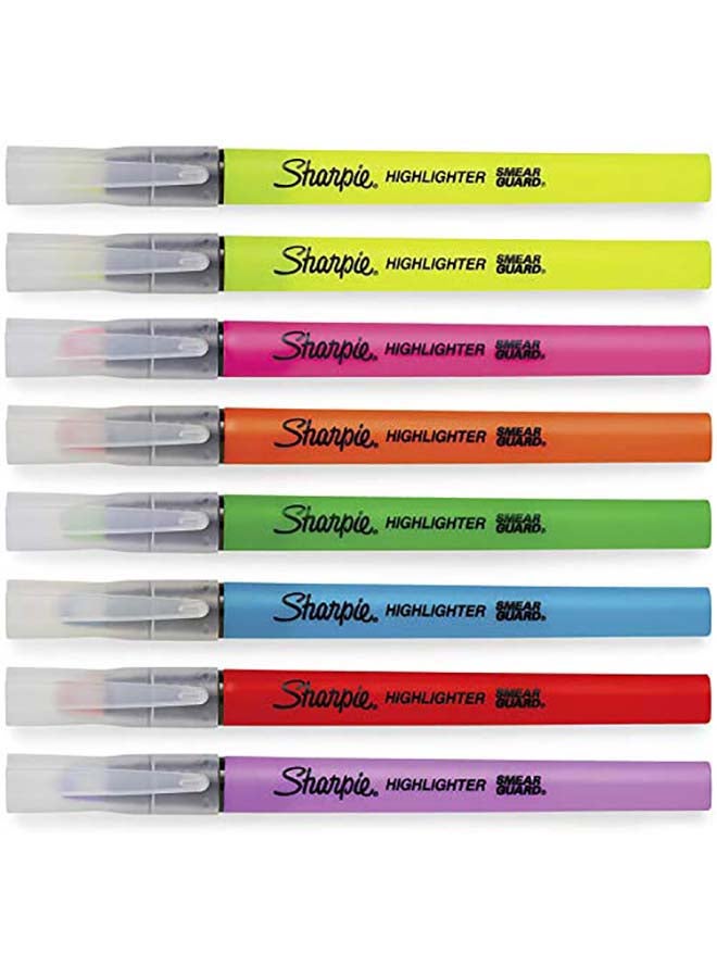 Sharpie 8-Piece Clear View Stick Highlighter Multicolour - Image 5