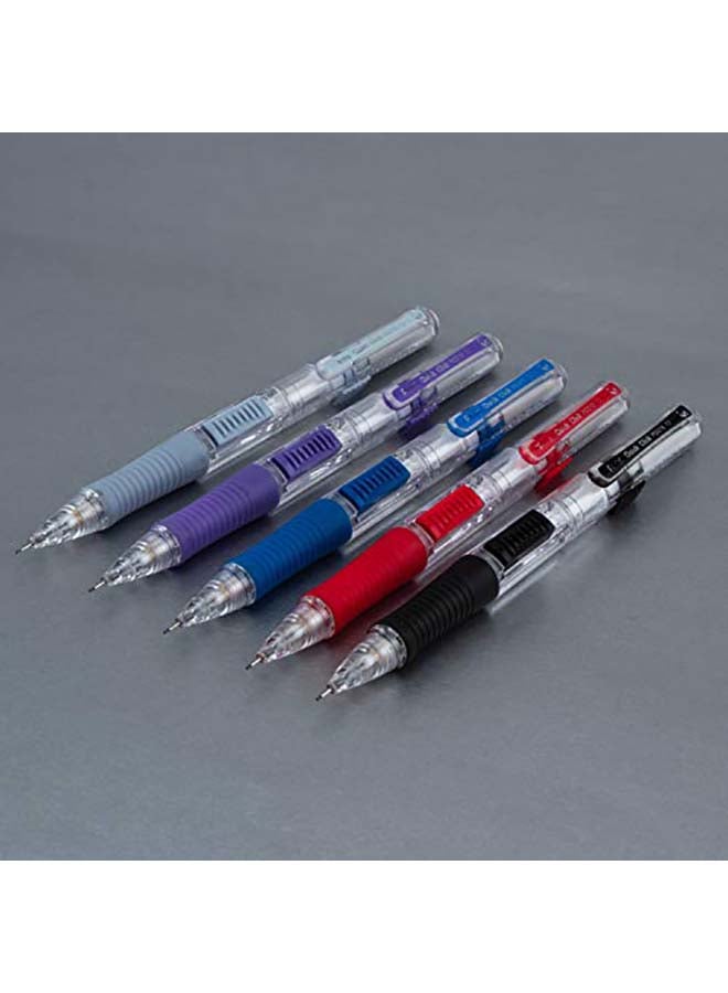Pentel 12-Piece  QUICK CLICK Mechanical Pencil (0.5mm) Grey - Image 3
