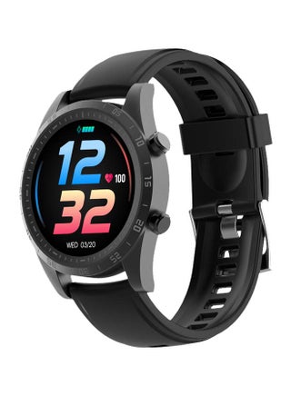 Tempo W2 Smart Watch/ 1.28-inch HD Full Touchscreen/ 75% Larger Display/ Up to 20 Days/ IP67 Waterproof/ Customized Clock Faces/ Music Controls/ Heart Rate and Activity Tracking/ 24 Training Mode/ Real-Time Notification/ Stopwatch Black - v1624516064/N48510929A_1