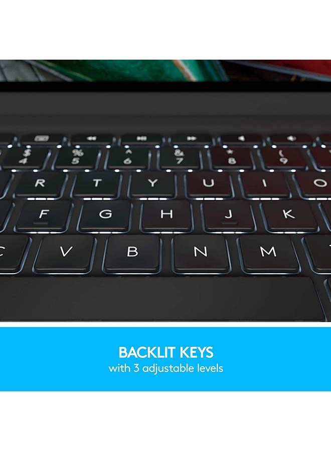 لوجيتيك غطاء حماية واقي لجهاز آيباد برو مقاس 11 بوصة باللغة العربية غرافيتي - Image 5