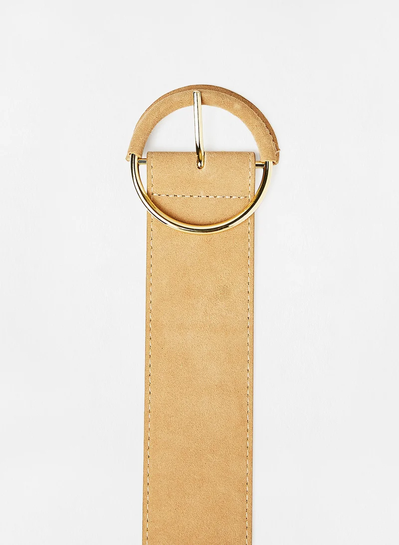 PIECES Suede Waist Belt