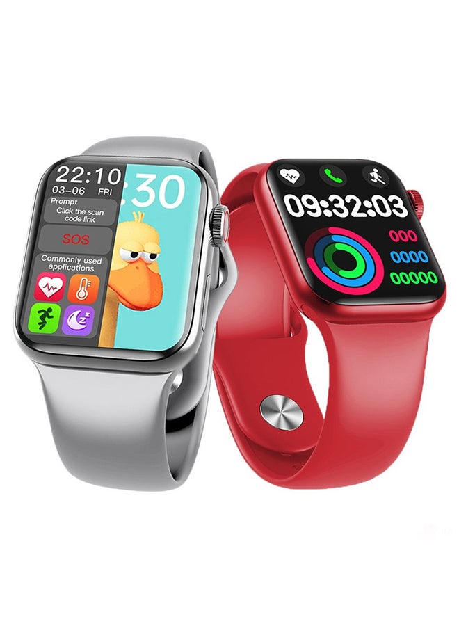 HW12 Smart Split Screen Watch With Rotating Side Button Grey