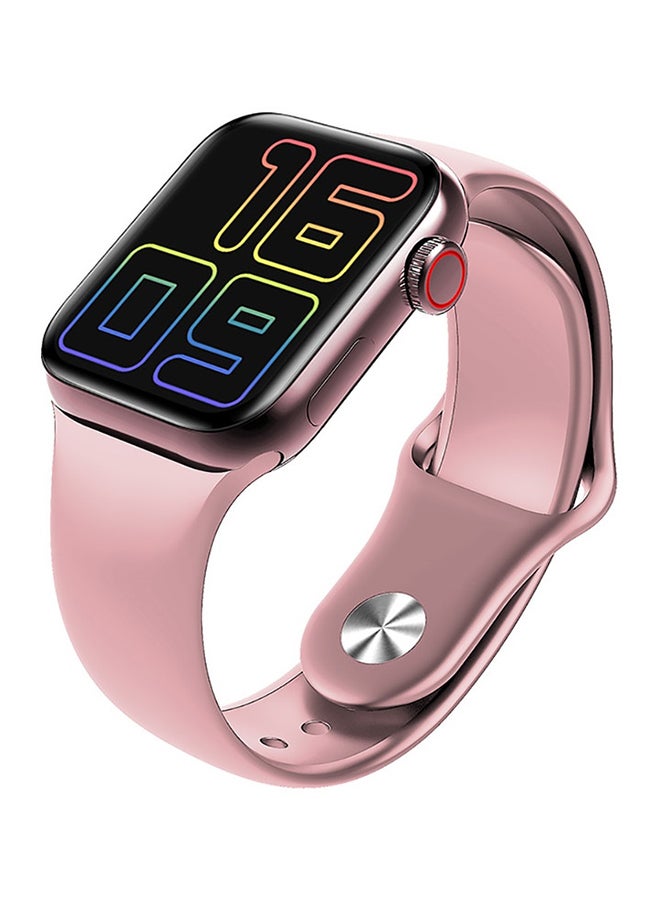 HW12 Smart Split Screen Watch With Rotating Side Button Pink