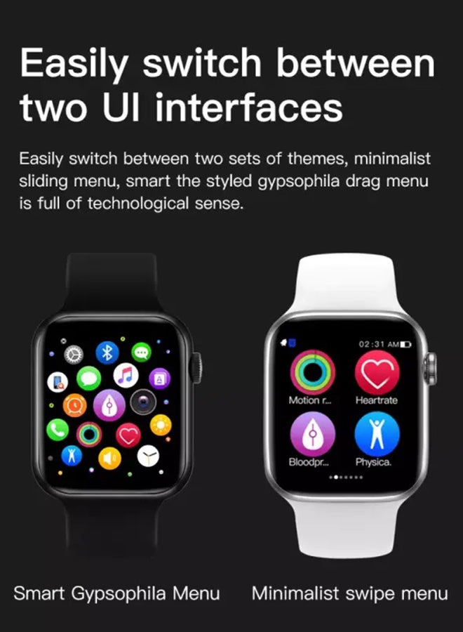 LD6 Series6 Smart Watch With Bluetooth Calling Red