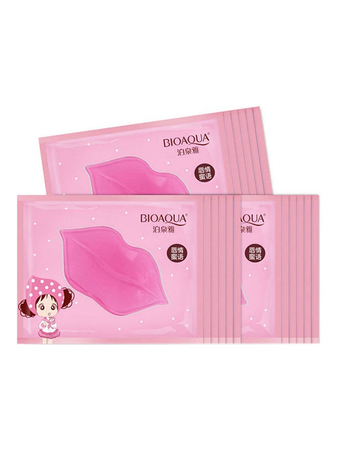BIOAQUA - 20-Piece Lip Plumper Collagen Nourishing Lip Mask Set Pink - Image 1