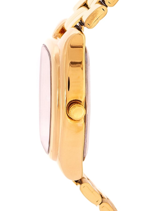 كاسيو ساعة يد بعقارب وسوار من الإستانلس ستيل طراز LTP1169N-7ARDF - 22 مم - لون ذهبي للنساء - Image 3