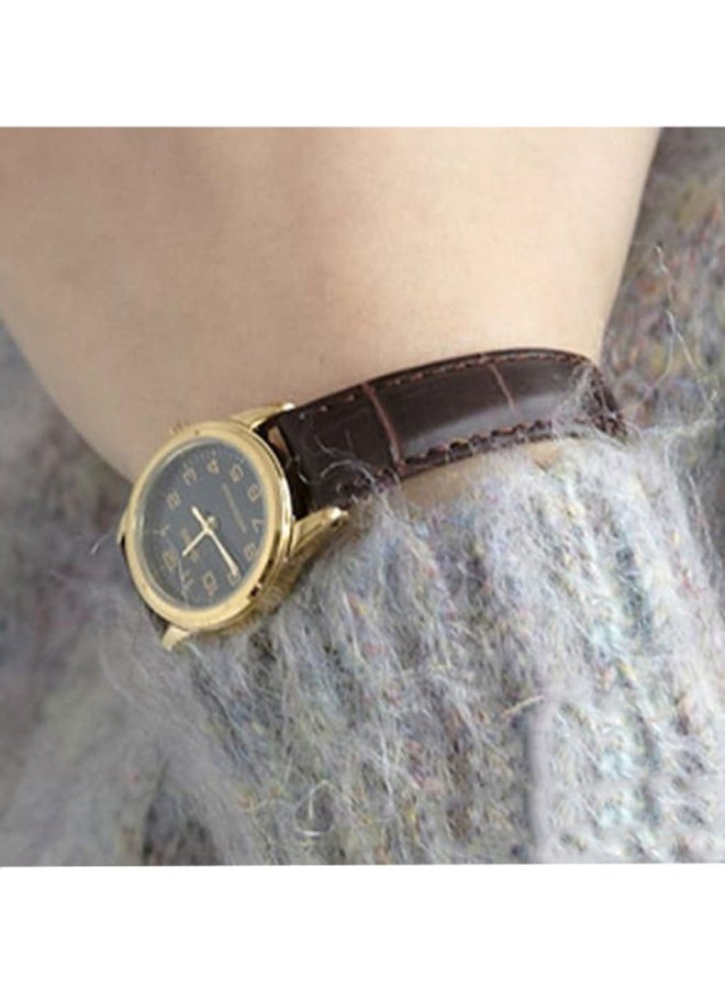 CASIO Women's Water Resistant Analog Watch LTP-V001GL-1 - 31 mm - Brown - Image 5