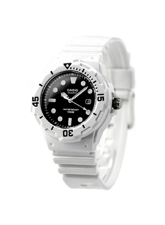 كاسيو ساعة يد إنتيسر بعقارب مقاومة للماء طراز LRW-200H-1EVDF - مقاس 39 مم - لون أبيض للنساء - Image 4