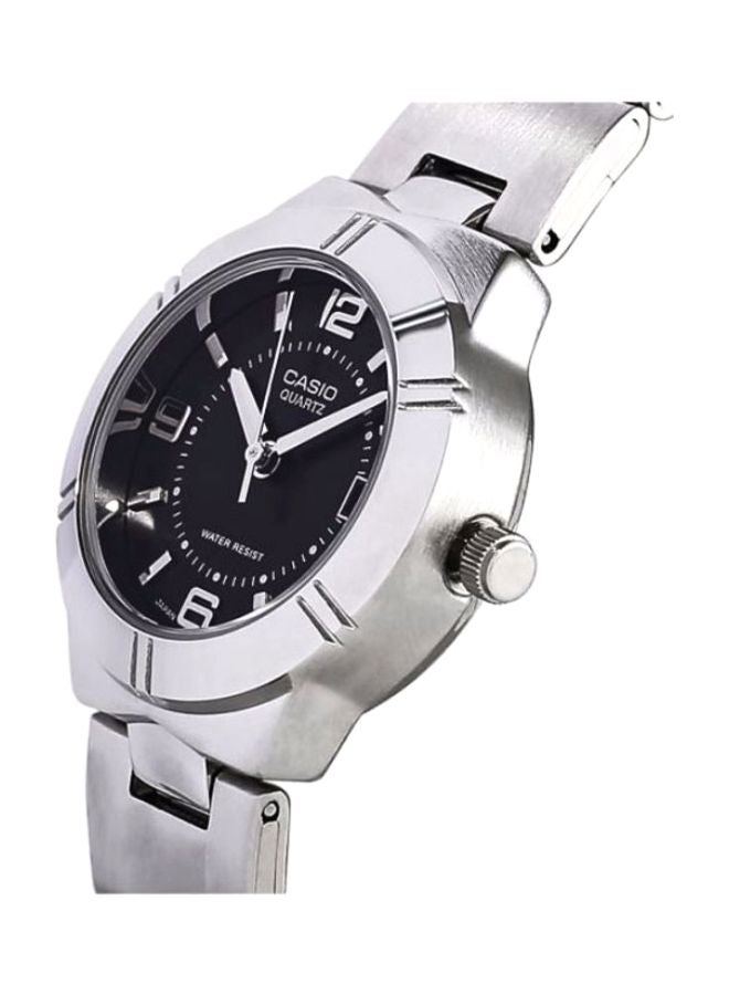 CASIO Women's Stainless Steel Analog Wrist Watch LTP-1241D-1ADF - 33 mm - Silver - Image 3