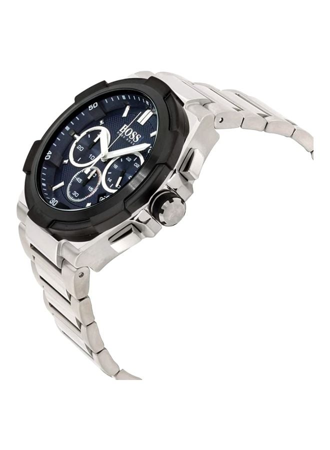 HUGO BOSS - Men's Supernova Stainless Steel Chronograph Watch 1513360 - Image 1