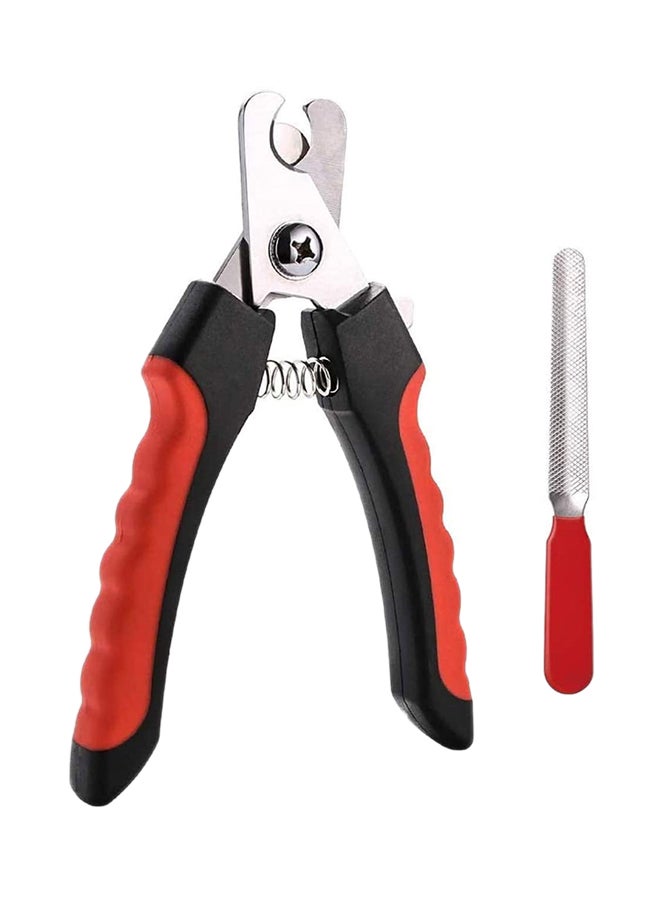 Mumoo Bear Pet Nail Clipper And Trimmer Red - Image 1