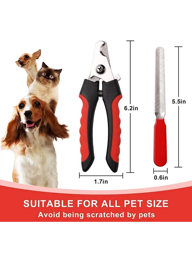 Mumoo Bear Pet Nail Clipper And Trimmer Red - Image 5