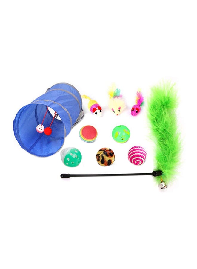 Mumoo Bear 15-Piece Cat Teaser Toys Multicolour  - Image 1