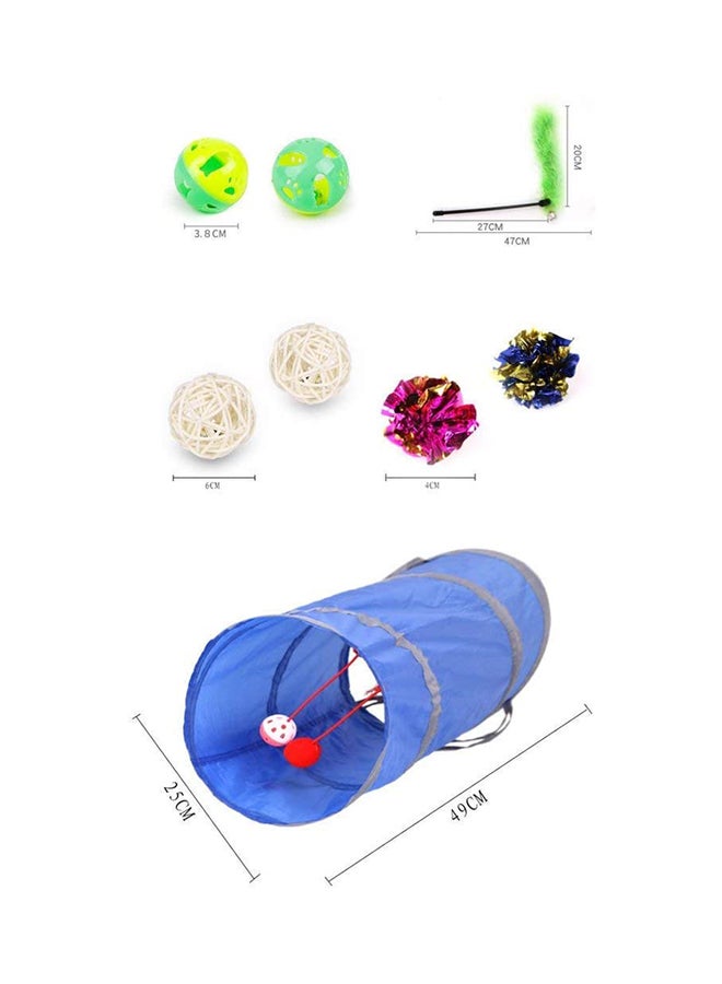 Mumoo Bear 15-Piece Cat Teaser Toys Multicolour  - Image 3
