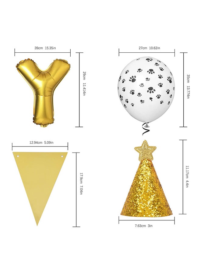 Mumoo Bear Dog Birthday Party Decoration Set  - Image 3