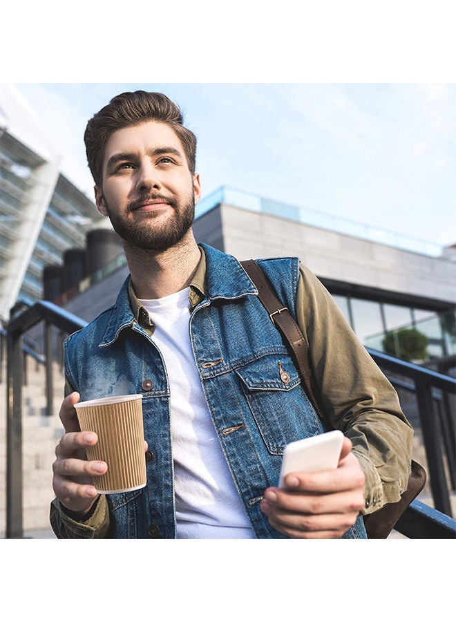 إس إن إتش باكينج أكواب قهوة مموجة بدون غطاء - 10 قطع - Image 3