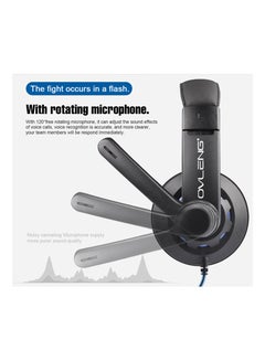 OVLENG Over Ear  wired Headphone BLack  - Image 2