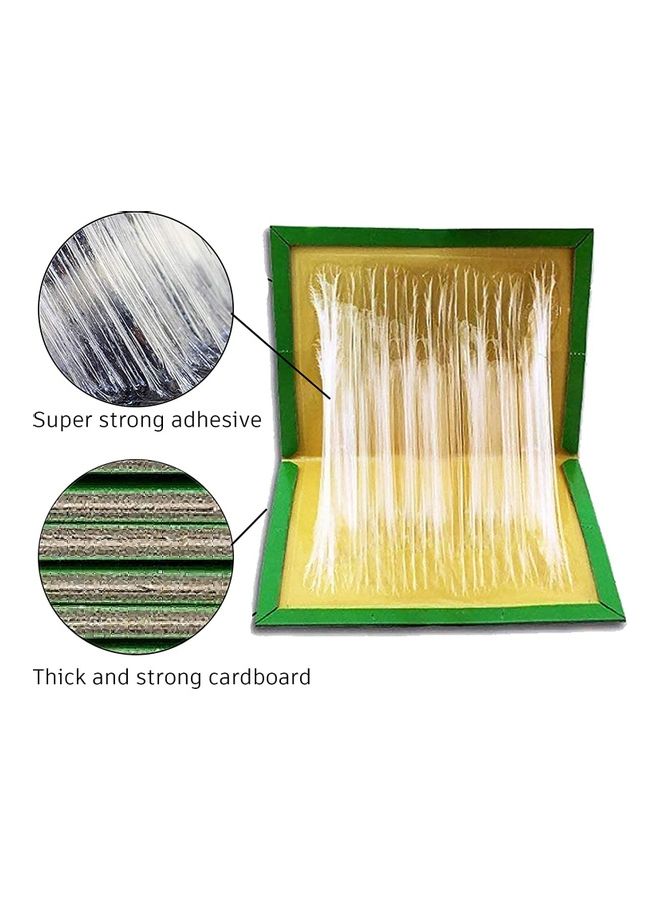 Generic 5-Piece Mouse And Rat Glue Traps Yellow/Green 23cm  - Image 2