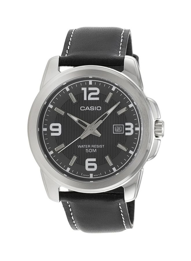 CASIO Women's Enticer Water Resistant Analog Watch LTP-1314L-8AVDF - 37 mm - Black - Image 1