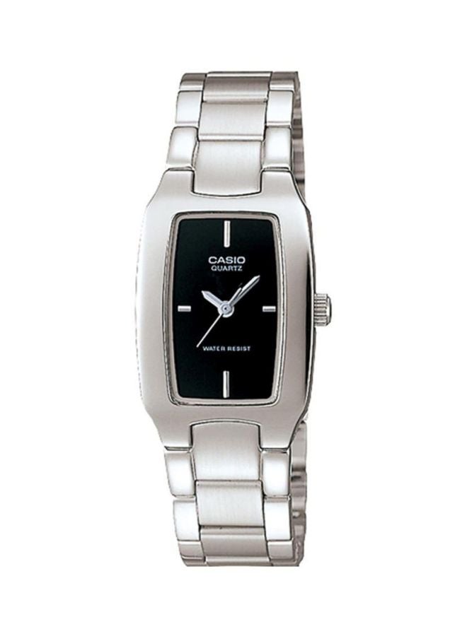 CASIO Women's Enticer Water Resistant Analog Watch LTP-1165A-1C2DF - 21 mm - Silver - Image 1