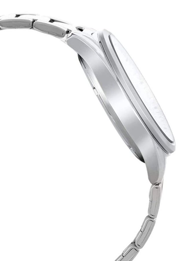 كاسيو ساعة يد إنتيسر بعقارب طراز MTP-1384D-7AVDF - 47 مم - فضي للرجال - Image 4