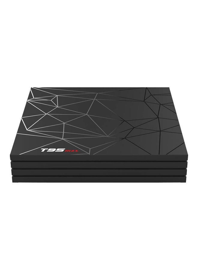 Wownect - T95 Max Smart Android TV Box 4K 6K 4GB/32GB 3D Output 2.4GHz WiFi ANTV-WO-T95MX-4-32 Black - Image 1