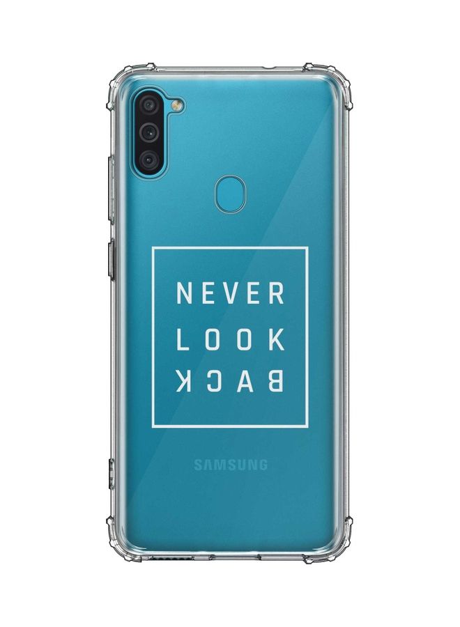 Stylizedd Protective Case Cover For Samsung Galaxy M11 / Galaxy A11 Never Look Back - Image 1