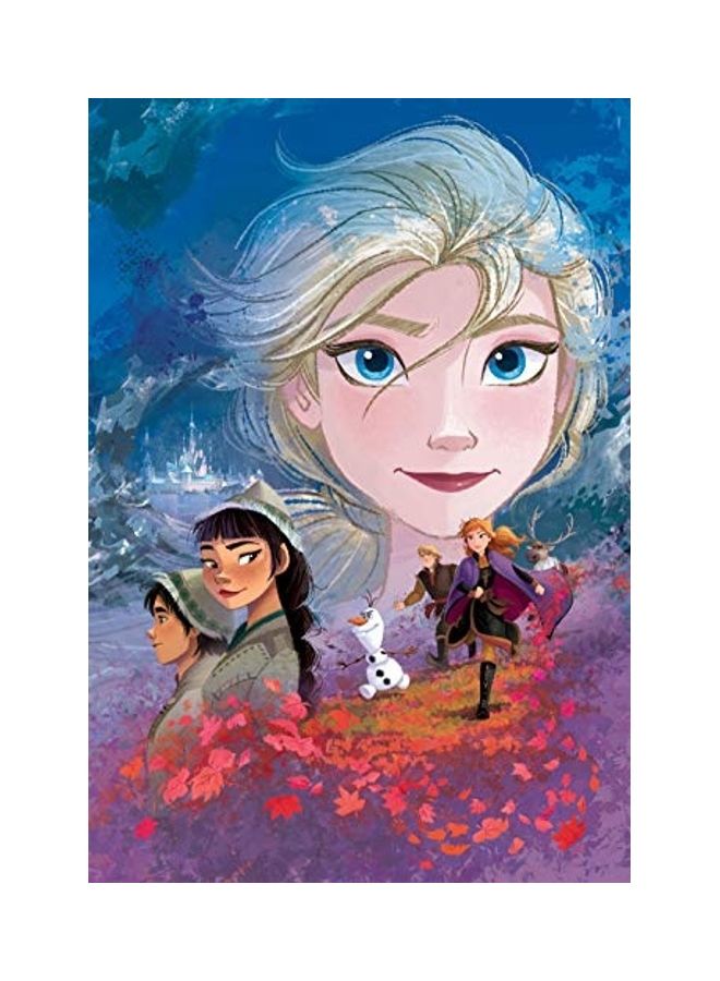 كلمينتوني أحجيات قطع تركيب بتصميم فيلم الرسومات الكرتونية Frozen مكون من 180 قطعة - Image 3