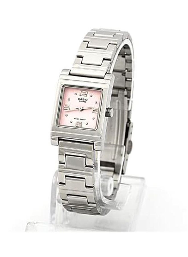 CASIO Women's Stainless Steel Analog Watch LTP-1237D-4ADF - 30 mm - Silver - Image 4