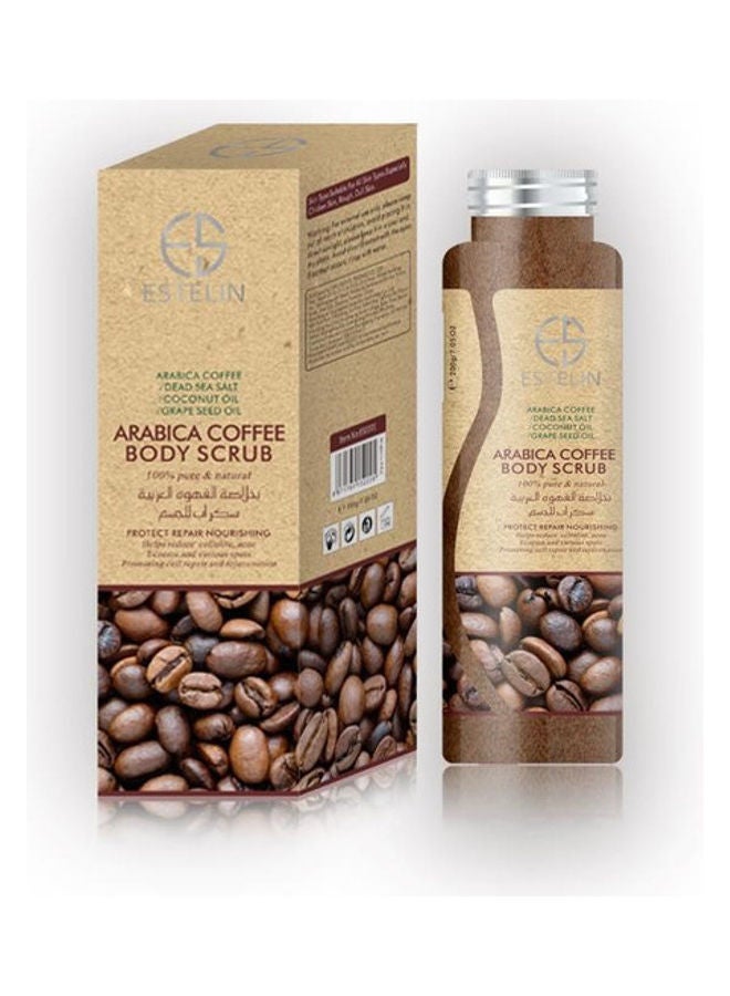 ESTELIN Arabica Coffee Body Scrub Brown 100ml - Image 1