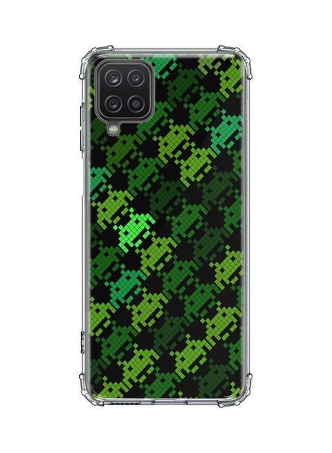 Protective Case Cover For Samsung Galaxy A12 /F12 /M12 Invader Matrix