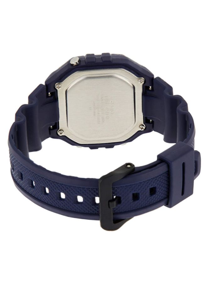 CASIO Men's Youth Digital Watch W-218H-2AVDF - 43 mm - Blue - Image 2