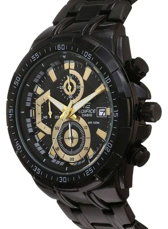 CASIO - Men's Edifice Water Resistant Chronograph Watch EFR-539BK-1AVUDF - Image 1