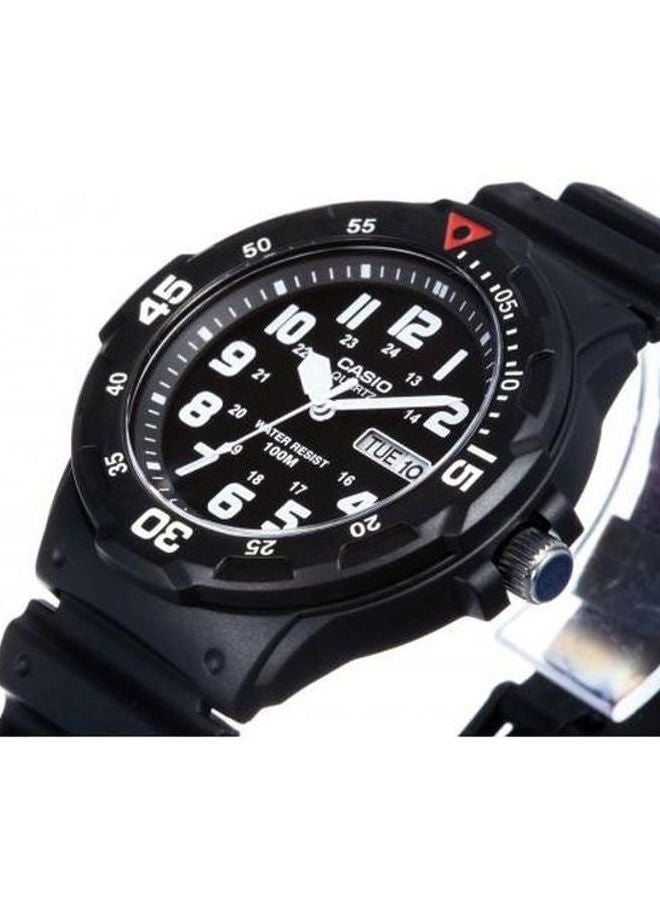 CASIO - Men's Dive Analog Watch MRW-200H-1BVDF - 48 mm - Black - Image 1