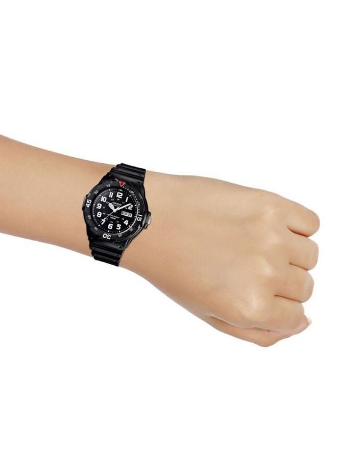 CASIO - Men's Dive Analog Watch MRW-200H-1BVDF - 48 mm - Black - Image 1
