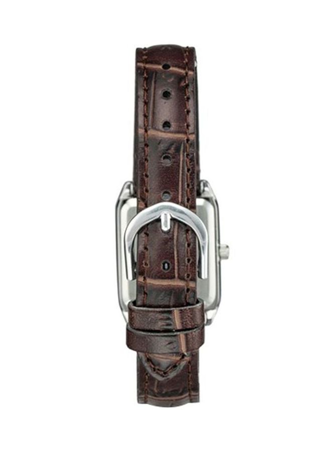 CASIO Women's Leather Quartz Analog Watch LTP-V007L-7E2UDF - 22 mm - Brown - Image 3