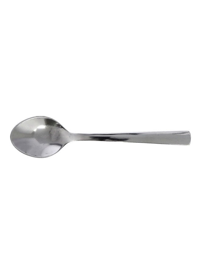 Royalford 6Pieces 12Cm Stainless Steel Mocca Spoon Made In India Silver 12.0cm  - Image 3