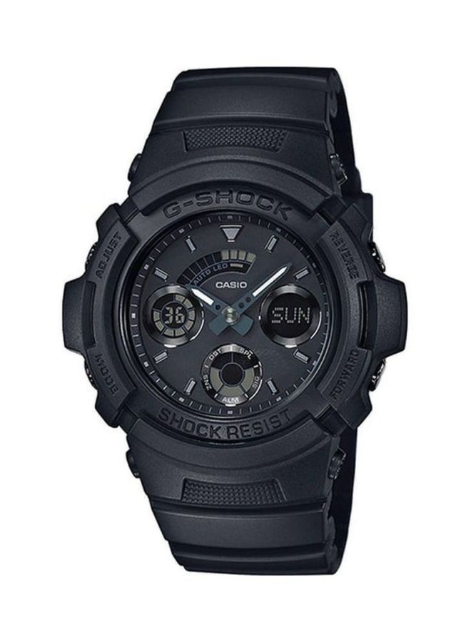 CASIO Men's Analog & Digital Quartz Watch AW-591BB-1AER - 46 mm - Black - Image 1