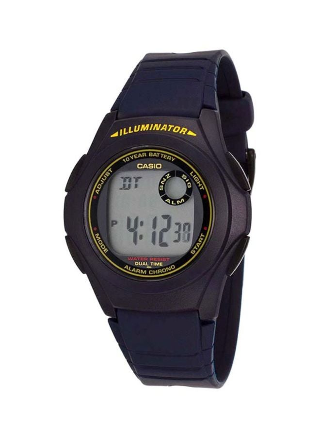 CASIO - Boys' Resin Digital Wrist Watch F-200W-2BU - 44 mm - Blue - Image 1
