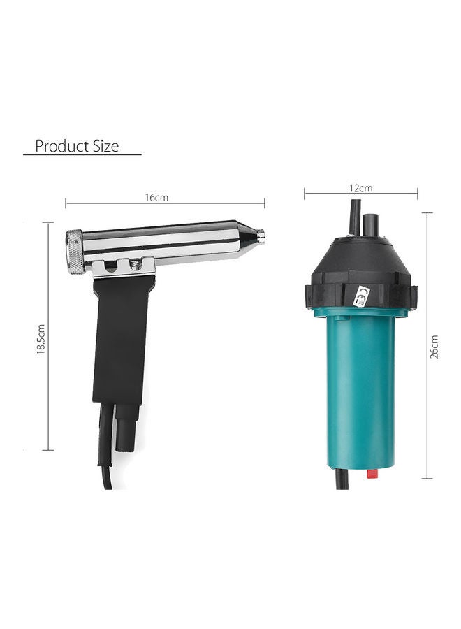 Adjustable Temperature Heat Gun With Accessories Green/Black - v1624528767/N48562267A_3