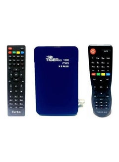رسيفر 1000X2 PLUS + ريموت بلوتوث + ريموت تربو