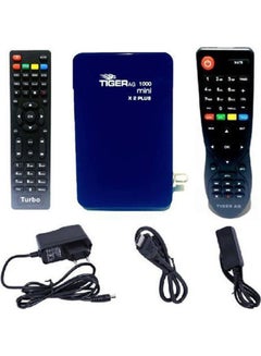 تايجر رسيفر 1000X2 PLUS + ريموت بلوتوث + ريموت تربو  - Image 2