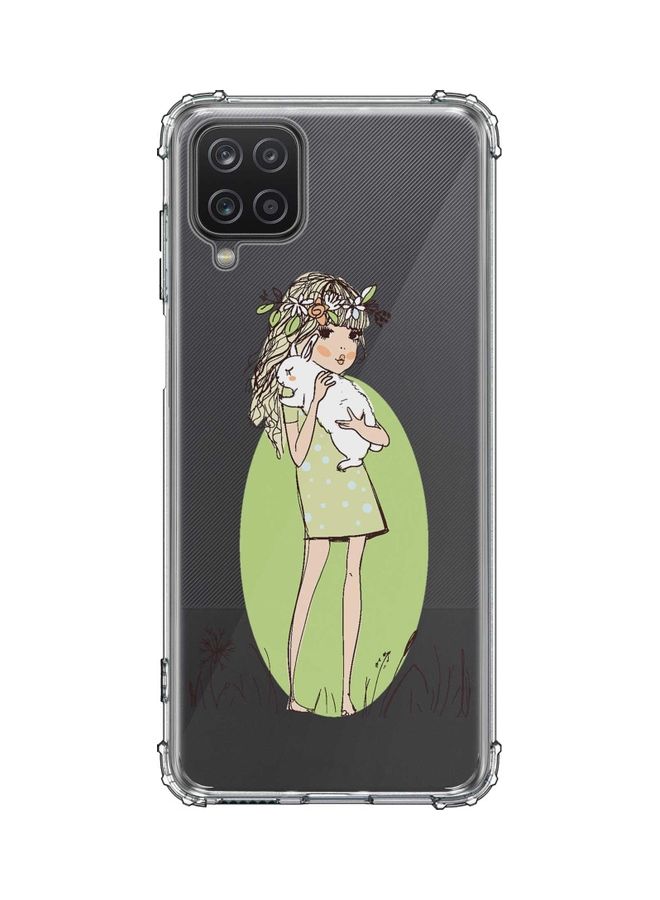 Stylizedd - Protective Case Cover For Samsung Galaxy A12 / Galaxy F12 / Galaxy M12 Bunny Cuddles - Image 1