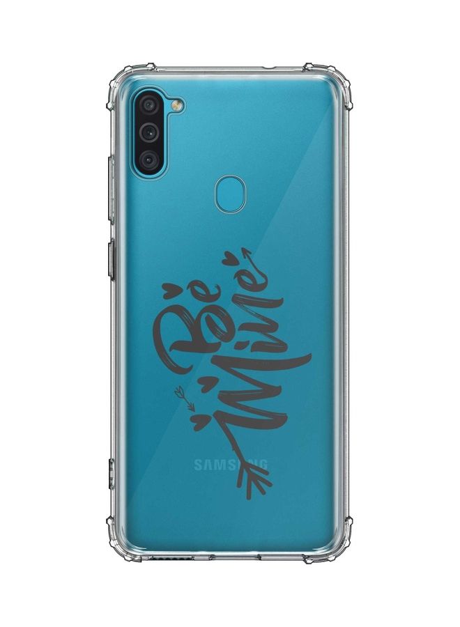 Stylizedd Classic Clear Series Case Cover For Samsung Galaxy M11/Galaxy A11 Be Mine - Image 1