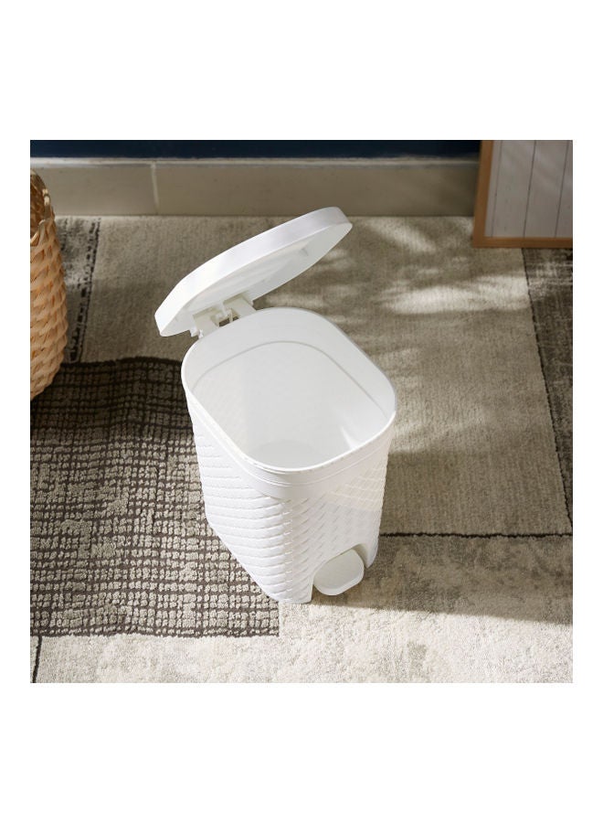 Tidy Pedal Trash Bin Waste Can Home Garbage Bin White 6.5Liters - v1624530152/N48563424A_3