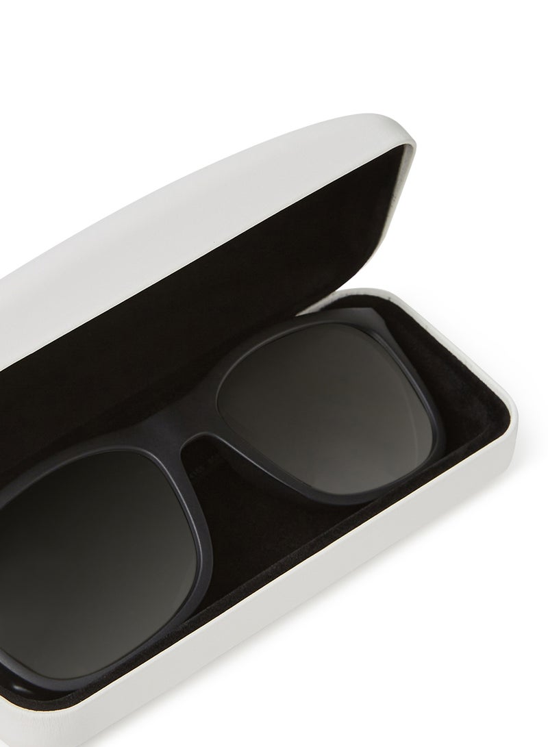 Calvin Klein Jeans - Men's Full Rim Injected Modified Rectangle - Lens Size: 59 mm - Image 1