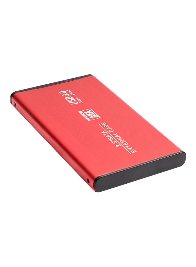ماركة غير محددة محرك أقراص صلبة خارجي بمنفذ USB 3.0. أحمر 