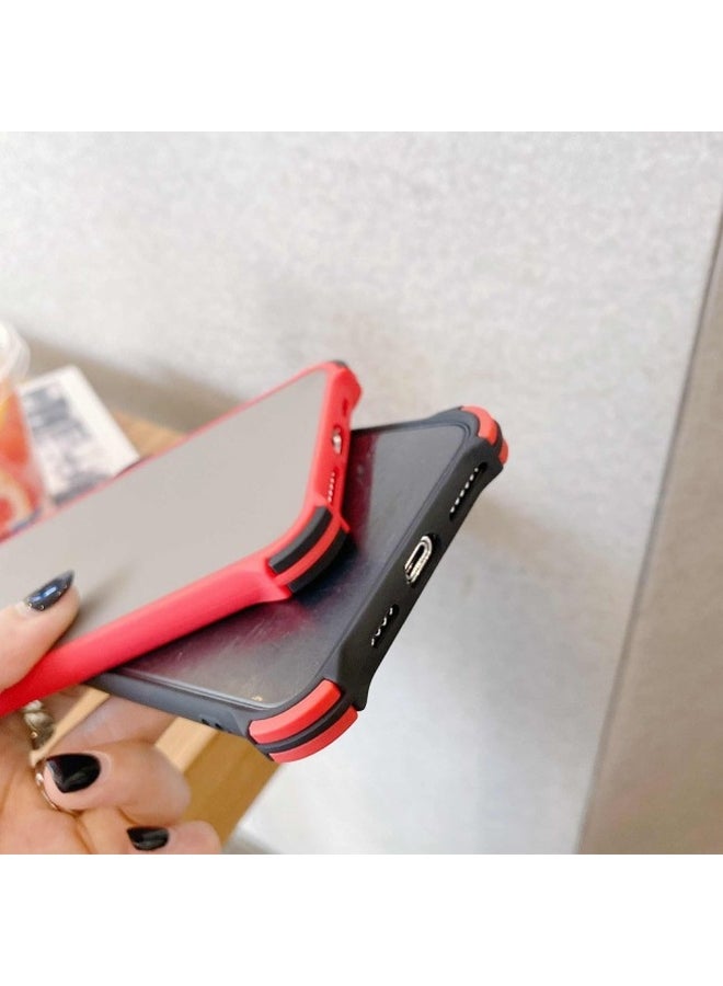 MARGOUN Anti-Drop Bumper Gorilla Frosted Case Cover For Samsung Galaxy S20 Red - Image 4