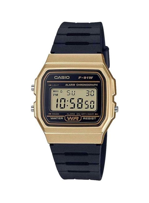 Men's Vintage Series Water Resistant Digital Watch F-91WM-9A - 38 mm - Black