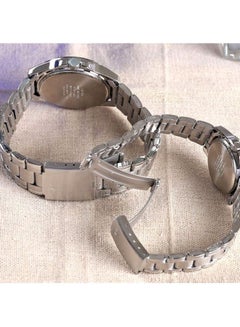 CASIO unisex Stainless Steel Analog Watch Set MTP/LTP-1215A-1A  - Image 5